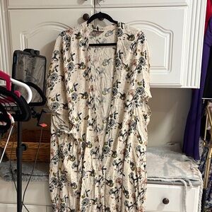 Floral Cream Women's Tunic